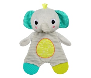Plišana igračka Glodalica 0m+ Kids II Bright Starts Snuggle & Teethe Elephant SKU12347