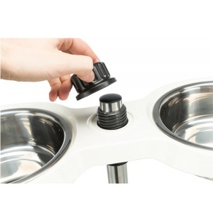 Podesivi stalak sa posudama 2x1,6L 21cm Trixie 25006 - Img 4