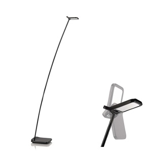 Podna lampa Flatform crna Philips 42267/30/16