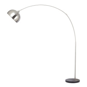 Podna lampa Roy 1XE27 Satin Nickel H2110MM Elmark 955ROY1F
