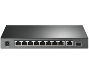 PoE+ switch TP-Link TL-SG1210P sa 8 portova, gigabitni, 1x SFP