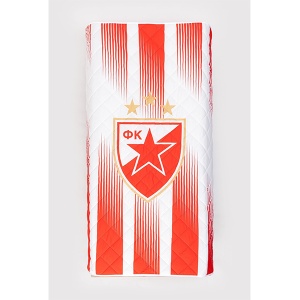 Pokrivač Crvena Zvezda Grb 140x200cm crvena