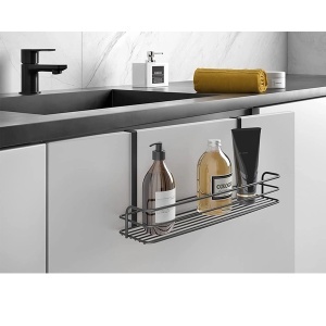 Polica za kupatilo 34x11x17cm Origin Lava Metaltex 401103 000 - Img 2