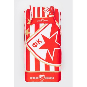 Posteljina Crvena Zvezda 25 set 2 dela 140x200cm
