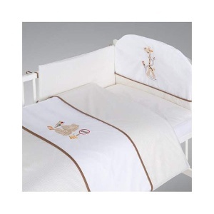 Posteljina za bebe set 5 delova Giraffe Klups C-5/H173