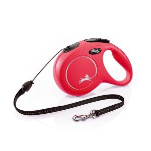 Povodac Flexi new comfort M 8m crveni