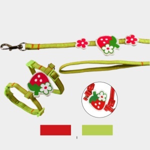 Povodac za pse sa amom 20-29cm 10mm zeleni Strawberry C5079168 Croci 300134 - Img 2