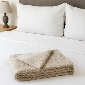 Prekrivač Summer Blanket 160x200 bež 025390