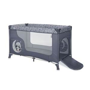 Prenosivi krevet Moonlight 1 nivo Grey Pandas Lorelli 10080392362 - Img 2