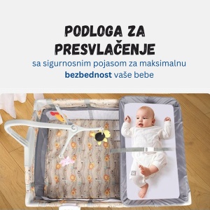 Prenosivi krevetac 2 nivoa 2023207 - Img 3