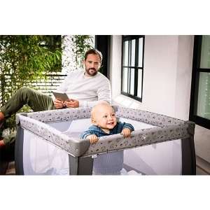 Prenosivi krevetac sleep n play SQ ngrey Hauck A059233 - Img 4