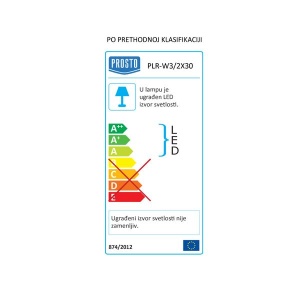 Prenosivi led reflektor na stalku 2x30W Prosto PLR-W3/2X30 - Img 4