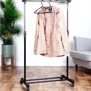 Prenosni stalak za odeću 72x42x140 cm Vilde 568069 - Img 4
