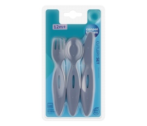 Pribor Za Hranjenje 12m+ Plava Canpol Babies 31/418_blu - Img 2