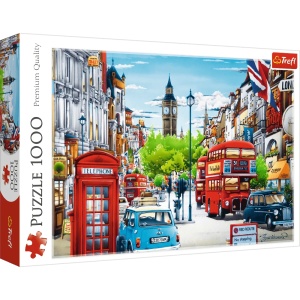 Puzzle 1000 delova Ulice Londona