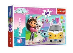 Puzzle 60 delova Gabby's dollhouse