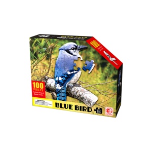 Puzzle u obliku životinje Ptica 100 delova 1039679