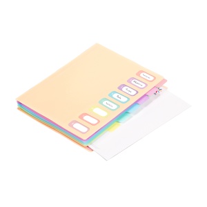 PVC Organiser sa 8 pregrada i gumicom Rainbow Pastel - Img 7