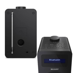 Radio bluetooth sa budilnikom DR-430(BK) Tokyo Sharp AVU00568