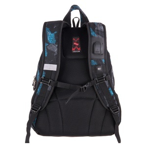 Ranac 2u1 Teens Blue Arrow Pulse 121799 - Img 2