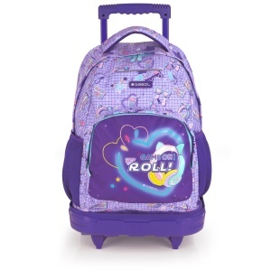 Ranac školski sa točkićima RASKLOPIV 34x46x20 cm 23 l - 1,8 kg Funny