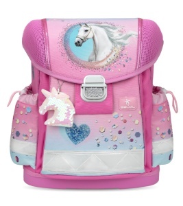 Ranac za školu Belmil Classy 403-13 Dream Hooves Pinky 32x19x36cm