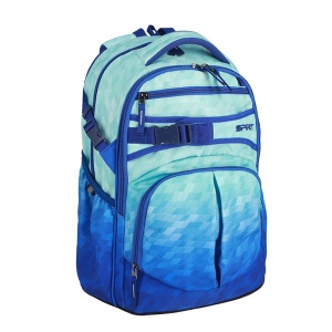 Ranac za školu Spirit Campus-X 05 33x22x46cm plava