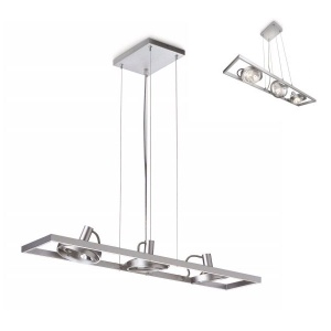 Reflektorski Luster Fast aluminium Philips 53069/48/16