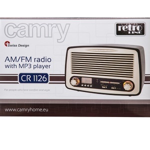 Retro radio sa satom i alarmom Camry CR1126 - Img 4