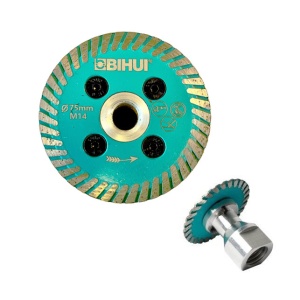 Rezno-brusna ploča 75mm M14 Bihui DCW75