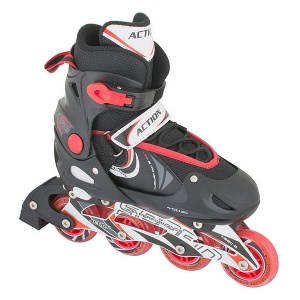 Roleri PW-126-CE alu crno crveni M vel 37-40 3090120