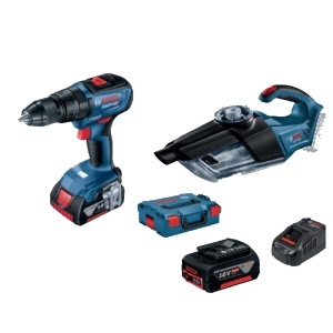 Set akumulatorskih alata GSB 18V-50 + GAS 18V-1 Bosch 0615990M44