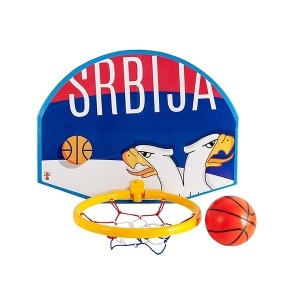 Set Koš i lopta Srbija Guclu 33108