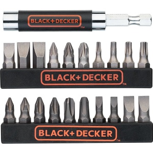 Set nastavaka bitova sa magnetnim nastavkom Black + Decker A7074 21 kom - Img 3
