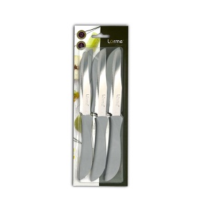 Set noževa 6/1 Classic okrugli Lorme 12129 sivi
