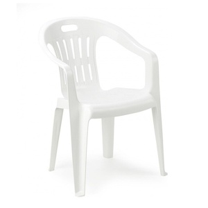 Set plastičnih stolica 6kom bela 56x55x78cm Ipae ProGarden Piona 029087-862401 - Img 2