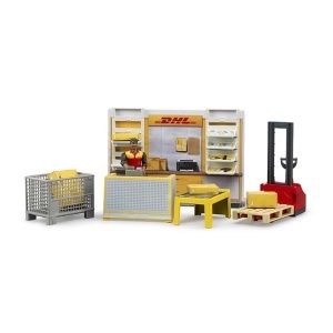 Set sa figurama DHL šop paketi Bruder 622510