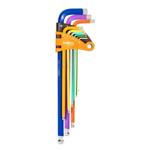 Set šestougaonih Imbus ključeva 1,5-10mm Neo Tools 09-512
