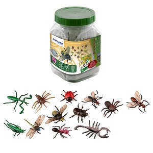 Set sortiraj insekte u plastičnoj kutiji Miniland 12421 - Img 2