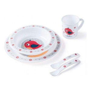 Set za hranjenje Canpol baby 4/401_red