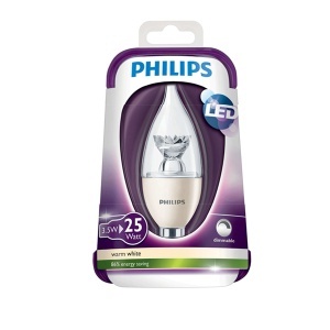 Sijalica sveća PHILIPS LED toplo bela dimabilna 3,5W PS525 - Img 2