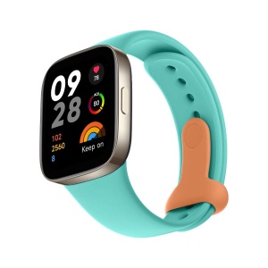 Silikonski kaiš za Redmi Watch 3 Aqua Blue Xiaomi 44553 - Img 2