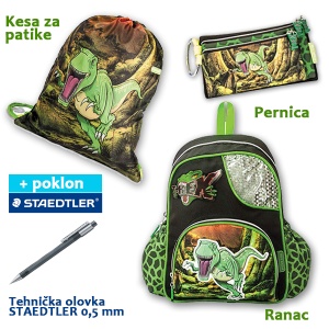 Školski komplet T-Rex