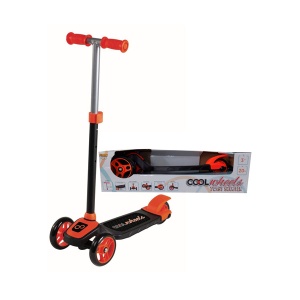 Skuter trotinet COOL WHEELS narandžasti sa tri točka twist fr57737 37587