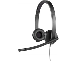 Slušalice sa mikrofonom Logitech H570e USB stereo crno-sive - Img 5
