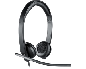Slušalice sa mikrofonom Logitech H650e USB stereo crne - Img 4