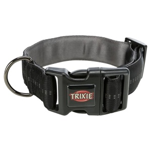 Softline Elegance široka ogrlica crna M-L Trixie 11625