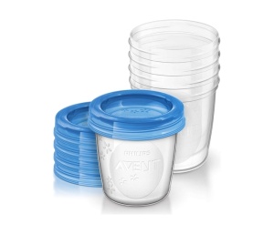Šolje 180ml 5 Kom Sa Poklopcima Avent via SCF619/05