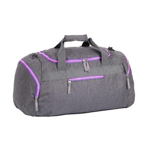 Sportska torba Spirit Sportage 06 55x31x41cm siva ljubičasta