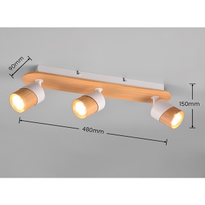 Spot lampa Aruni 3xGU10 Trio Lighting 801100331 - Img 2